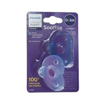 Chupeta Soothie 0-3 Meses de Silicone Dupla Philips Avent