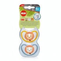 Chupeta Space Dia Noite Bico Oral Fit Silicone 2 unidades 6+