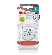 Chupeta star glow - bico silicone s2 pa7345-2b - nuk