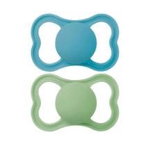 Chupeta Supreme 16+ Meses Embalagem Dupla Azul - Mam Baby Chupeta Supreme 16+ Meses Embalagem Dupla Azul - Mam Baby