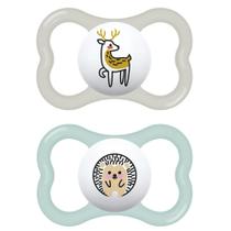 Chupeta Supreme 6+ Meses Embalagem Dupla Neutra - Mam Baby Chupeta Supreme 6+ Meses Embalagem Dupla Neutra - Mam Baby
