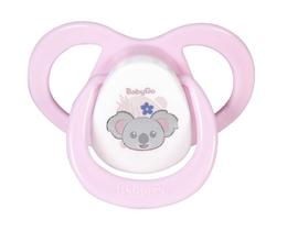 Chupeta T2 Coala Rosa Menina Com Bico De Silicone Ortodontico +6 Meses