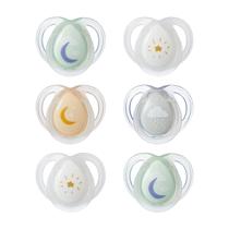 Chupeta Tommee Tippee Night Time 0-6 meses com Glow in The Dark Chupeta Tommee Tippee Night Time 0-6 meses com Glow in The Dark