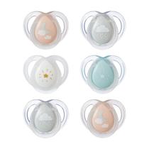 Chupeta Tommee Tippee Night Time 0-6 meses com Glow in The Dark Chupeta Tommee Tippee Night Time 0-6 meses com Glow in The Dark