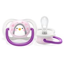 Chupeta Ultra Air 0-6M Pinguim Lílas Philips Avent