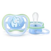 Chupeta Ultra Air 0-6M Unitária Elefante Avent - SCF086/01 - PHILIPS