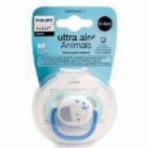 Chupeta Ultra Air Animais Azul Elefante 0 A 6m Avent SCF081 06