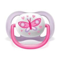 Chupeta Ultra Air Decorada 0-6M Borboleta Philips Avent