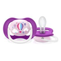 Chupeta Ultra Air Decorada Balões 6-18 Meses Baby Philips Avent Cor:Balões