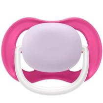 Chupeta Ultra Air Happy Lisa 6-18M Rosa Philips Avent