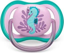 Chupeta Ultra Air Lilás 6 a 18 meses Philips Avent SCF08606
