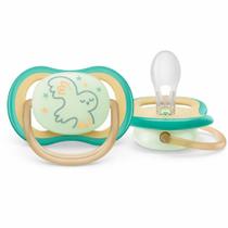 Chupeta Ultra Air Noturna Bird De 0-6 Meses Unitária Verde Menino - Philips Avent
