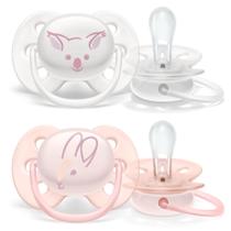 Chupeta Ultra Soft 0-6 meses Girl SCF222/04 Philips Avent