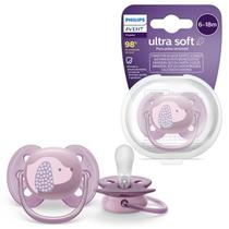 Chupeta Ultra Soft 6 - 18 Meses Menino Menina - Philips Avent