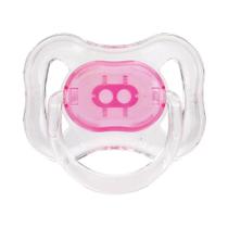 Chupeta Universal Kuka Feminino Cristal Rosa 6m+ 2117