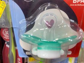 Chupeta Ventilada decorada Silicone Anatômica Cristal - 12 Un. - Mirante Brasil