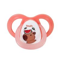 Chupeta Ventilada Little Capivara Com Bico de Silicone Ortodôntico Tam 01 e 02 Babygo