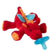 Chupeta WubbaNub Dragão Vermelho de Pelúcia com Silicone para Bebês Chupeta WubbaNub Dragão Vermelho de Pelúcia com Silicone para Bebês