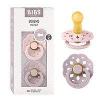 Chupetas Boheme Bibs Conjunto com 2 para 6-18 Meses