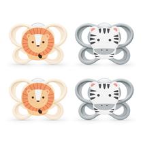 Chupetas NUK Perfect Match 6 a 18 meses, pacote com 4 Chupetas NUK Perfect Match 6 a 18 meses, pacote com 4