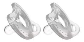 Chupetas Silicone Soft Comfort Kit 2 Unidades Fase 2 Transparente - Kuka