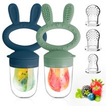 Chupete Alimentador de Silicona HAOBEOBEI para Bebés 2 Paquetes Chupete Alimentador de Silicona HAOBEOBEI para Bebés 2 Paquetes