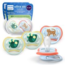 Chupete AVENT Ultra Air Ortodóntico 0-6 Meses Paquete de 4