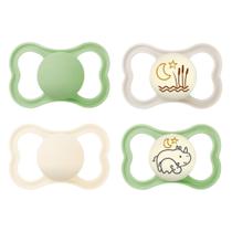 Chupete MAM Air+Air Night 6-16 Meses Unisex Paquete de 4 Chupete MAM Air+Air Night 6-16 Meses Unisex Paquete de 4