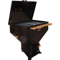 Churrasqueira a Bafo 45kg com 8 espetos Profissional G45