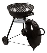 Churrasqueira A Bafo Carvao Movel Aco 90x53cm - Deluxe Black