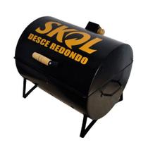 Churrasqueira a Bafo Média Preta