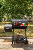 Churrasqueira A Carvao Com Defumador 2 Em 1 Mr Beef Churrasqueira A Carvao Com Defumador 2 Em 1 Mr Beef