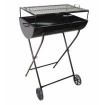 Churrasqueira a Carvão F-064.OM Portátil com Grelha e Carrinho 100L Javali Churrasqueira a Carvão F-064.OM Portátil com Grelha e Carrinho 100L Javali