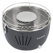 Churrasqueira A Carvão Portátil 23X35Cm Cinza - Naterial