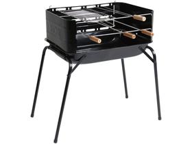 Churrasqueira a Carvão Portátil Mor - Araguaia com 4 Espetos Churrasqueira a Carvão Portátil Mor - Araguaia com 4 Espetos