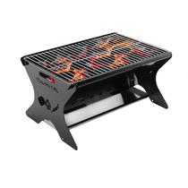 Churrasqueira a Carvão QuliMetal Portátil de Aço Dobrável 46 cm