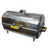 Churrasqueira a Carvão Tipo Bafo em Alumínio DURAFORT modelo DIAMANTE