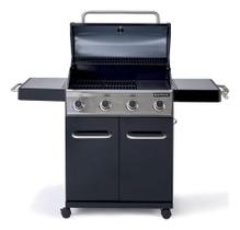 Churrasqueira A Gas 114x142x55cm Aco Black 4 Queimadores