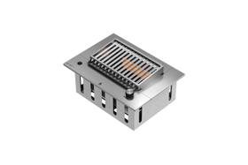 Churrasqueira a gás Compact DXX300 Argentina Inox sem Tampa