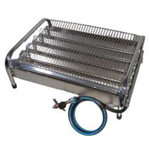 Churrasqueira a Gás De Bancada com 5 Queimadores Potente Já incluso Mangueira e Registro de Gás