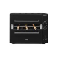 Churrasqueira a Gás de Bancada Ranch Grill 3 Espetos com Acendimento Automático Preto Fischer Bivolt Churrasqueira a Gás de Bancada Ranch Grill 3 Espetos com Acendimento Automático Preto Fischer Bivolt