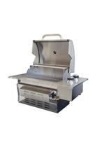 Churrasqueira a Gás de Embutir 2 Queimadores Cooktop Chaleur Brasil Smokerless SEM FUMAÇA