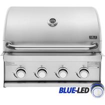 Churrasqueira a gás de embutir Gelb Küche Professional LED 4-burner