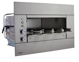 Churrasqueira A Gás de Embutir Para 4 Espetos 127V Titan GLP