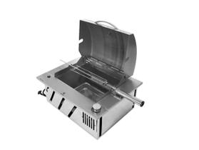 Churrasqueira A Gás Embutir Duplo Infravermelho Inox Tampa Churrasqueira A Gás Embutir Duplo Infravermelho Inox Tampa