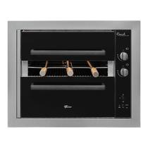 Churrasqueira a Gás Embutir Fischer Ranch 3 Espetos Bivolt INOX GLP Churrasqueira a Gás Embutir Fischer Ranch 3 Espetos Bivolt INOX GLP