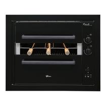 Churrasqueira a Gás Embutir Fischer Ranch 3 Espetos Bivolt PRETO GLP Churrasqueira a Gás Embutir Fischer Ranch 3 Espetos Bivolt PRETO GLP