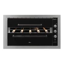 Churrasqueira A Gás Embutir Fischer Ranch 5 Espetos Bivolt Inox GLP Churrasqueira A Gás Embutir Fischer Ranch 5 Espetos Bivolt Inox GLP