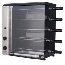 Churrasqueira a Gás Natural de Bancada Vertical Titan Stand 5 Espetos Giratórios 127V