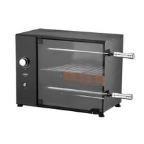 Churrasqueira a Gás Rotativa Apartamento Arke Duetto 2 Espetos + Grelha Gás GLP 127V Churrasqueira a Gás Rotativa Apartamento Arke Duetto 2 Espetos + Grelha Gás GLP 127V